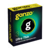 Презервативы ультратонкие Ganzo 3  шт