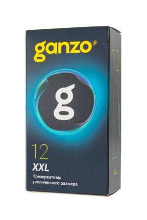 Презервативы XXL увеличенного размера Ganzo 12  шт