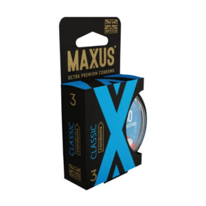 Презервативы классические с кейсом Maxus 3  шт