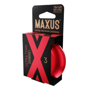 Презервативы ультратонкие с кейсом Maxus 3  шт