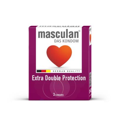 Презервативы особая двойная защита Masculan Extra Double protection 3  шт