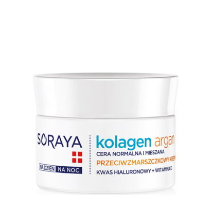 Крем увлажняющий против морщин Soraya Collagen+Argan 50  мл