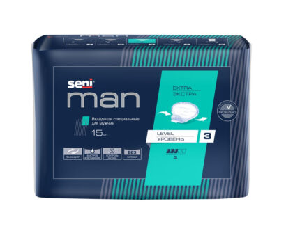 Вкладыши специальные для мужчин Extra Level 3 15(экстра уровень 3) Seni Man 15  шт