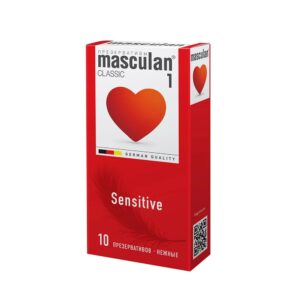 Презервативы Sensitive Plus (Нежные) Masculan 10  шт