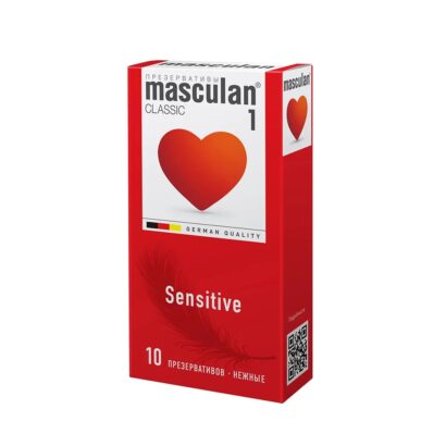 Презервативы Sensitive Plus (Нежные) Masculan 10  шт