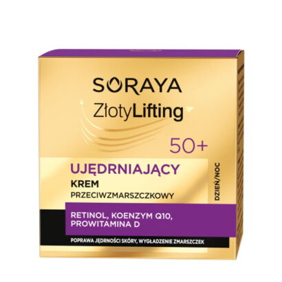 Крем укрепляющий против морщин 50+ Soraya Gold Lifting 50  мл