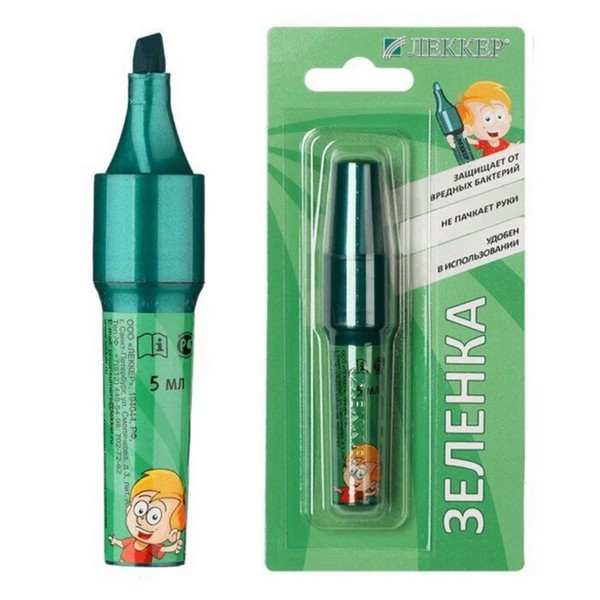 Леккер раствор Бриллиантовый зеленый 5мл Леккер