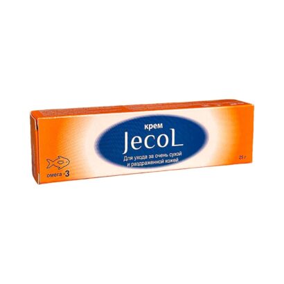 Крем Jecol для ухода за очень сухой и раздраженной кожей 25г 25  г
