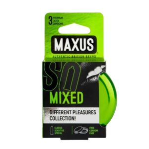 Презервативы Mixed микс-набор с кейсом Maxus 3  шт