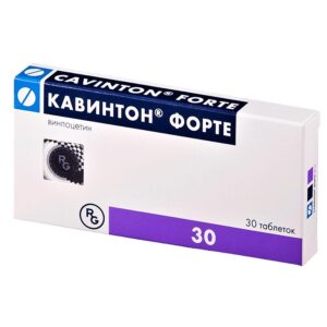 Кавинтон форте таблетки 10мг N30