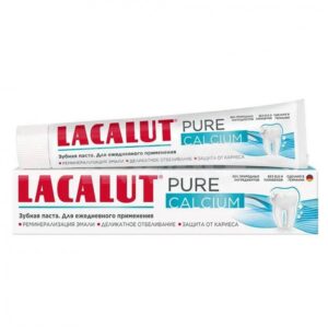 Зубная паста Lacalut Pure Calcium 75  мл