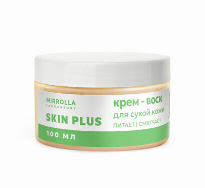 Крем-воск для очень сухой кожи стоп и рук Skin Plus Mirrolla 100  мл