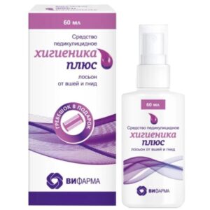 Хигиеника Плюс Лосьон ср-во педекулицидное Хигиеника 60  мл