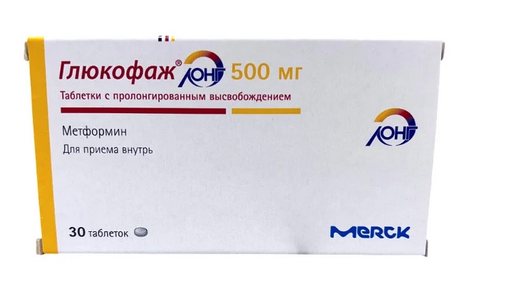 Глюкофаж Лонг таблетки 500мг N30