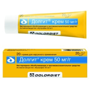 Долгит крем 50мг/1г 20г N1