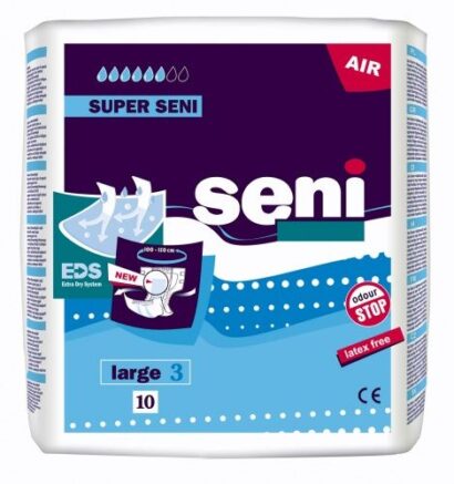 Super Seni .Air Подгузники для взрослых Large Seni 10  шт