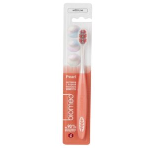 Зубная щетка комплексная Pearl white средняя Biomed 1  шт