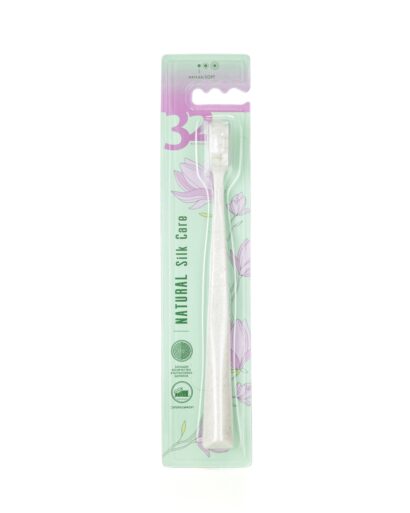 Зубная щётка 32 Жемчужины natural silk care WG010D мягкая 1  шт