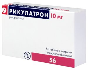 Рикулатрон таблетки 10мг N28