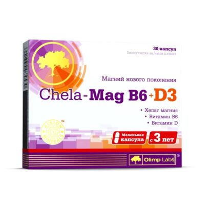 Хела-Маг В6 капс.645мг N30 Olimp Labs