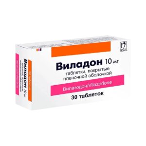 Виладон таб покр п/о 10мг в бл в уп N10*3