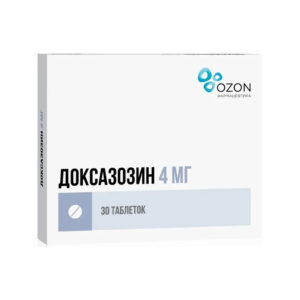 Доксазозин таблетки 4мг N30