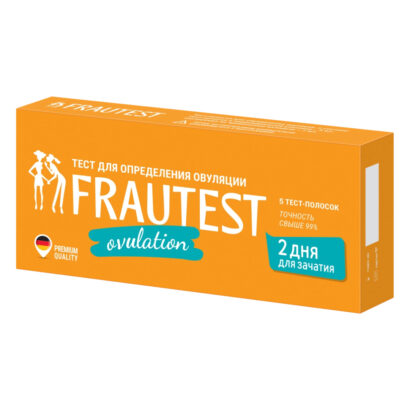 Тест (тест-полоски) на определение овуляции Frautest Ovulation 5  шт