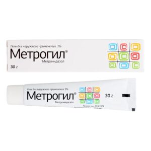 Метрогил гель 1% 30г