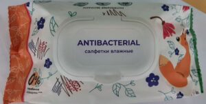 Салфетки влажные антибактериальные 144  шт
