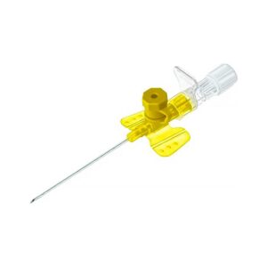 Канюля внутривенная 24G Tro-Venocatch 2 plus с катетером FEP с крылышками и инъекц.портом стер.