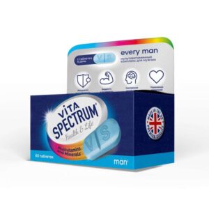 Витаспектрум для мужчин Мультивитаминный комплекс таблетки №60 Vitaspectrum