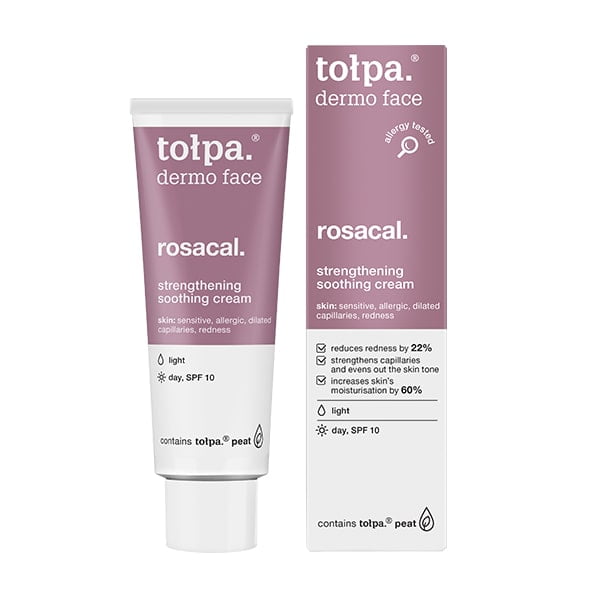 Крем дневной укрепляющий успокаивающий Tolpa Dermo Face Rosacal 40 мл