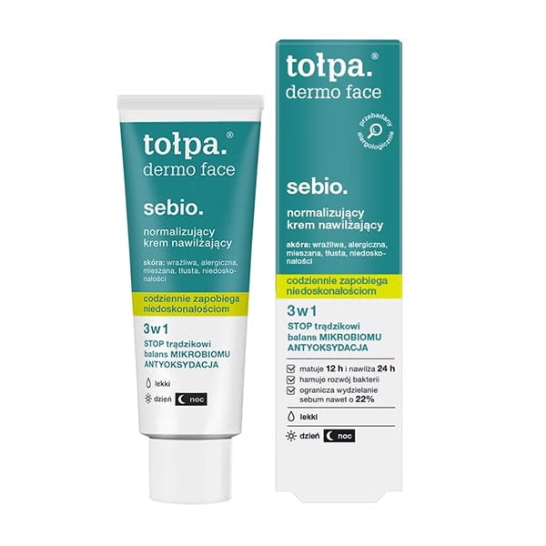 Крем увлажняющий нормализующий Tolpa Dermo Face Sebio 40 мл