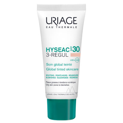 Флюид тональный для лица 3-Regul SPF30 тон универсальный Uriage Hyseac 40  мл