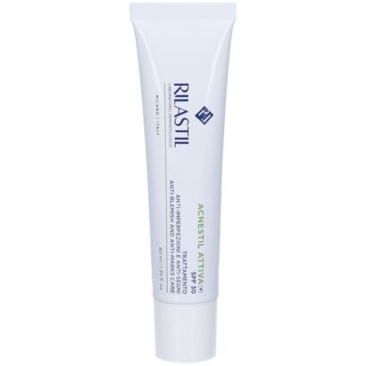 Крем для ухода за кожей с несовершенствами корректирующий SPF30 Attiva+ Rilastil Acnestil 40  мл