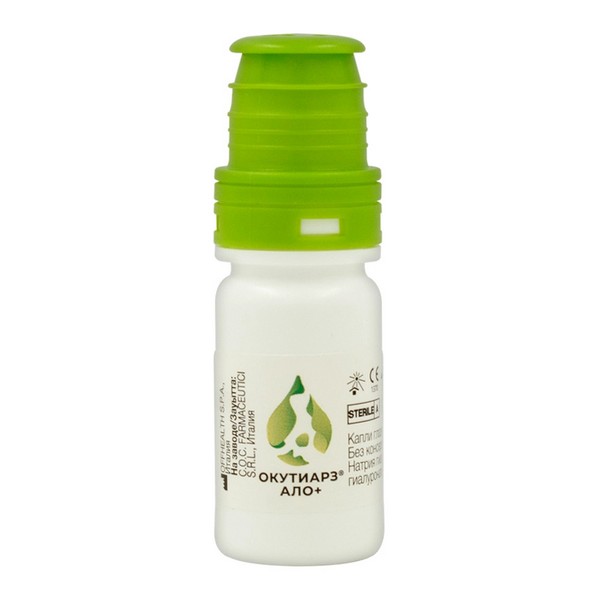 Окутиарз Ало+ капли глазные 10мл 1