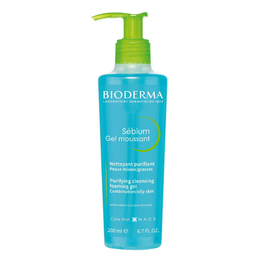 Гель для лица очищающий/ Sebium Gel Moussant (туба без помпы) Bioderma Sebium 200  мл