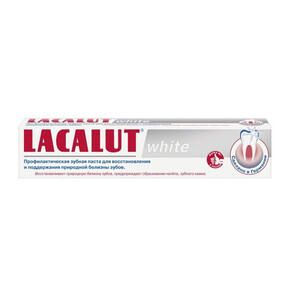 Зубная паста Lacalut White 75  мл