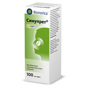 Синупрет сироп 100мл Bionorica Синупрет