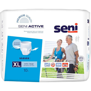 Трусы впитывающие одноразовые для взрослых Extra Large Seni Active 10  шт