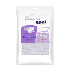 Подгузники для взрослых Extra Large Seni Super Plus 1 шт Подгузники для взрослых Extra Large Seni Super Plus 1 шт