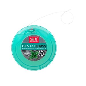 Зубная нить мятная с волокнами серебра Splat Professional 30 м Зубная нить мятная с волокнами серебра Splat Professional 30 м