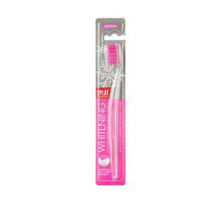 Зубная щетка инновационная Whitening Medium отбеливающая средняя Splat Professional 1  шт