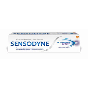 Зубная паста Sensodyne Мгновенный эффект 75 мл Зубная паста Sensodyne Мгновенный эффект 75 мл