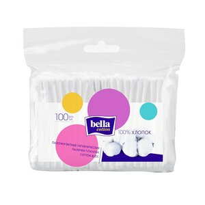 Ватные палочки Bella Cotton 100 шт Ватные палочки Bella Cotton 100 шт