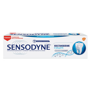 Зубная паста Защита от кариеса с фтором Sensodyne 75 мл Зубная паста Защита от кариеса с фтором Sensodyne 75 мл