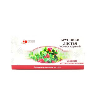 Брусники лист фильтр-пакет 1.5г N20 Калина