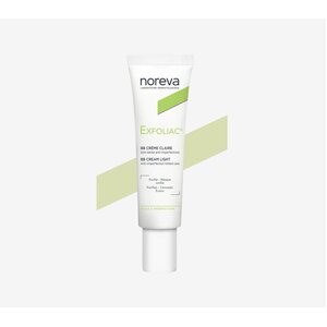ВВ Крем для лица, светлый тон Noreva Exfoliac 30  мл