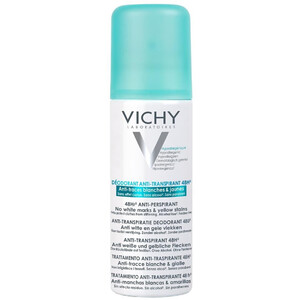 Дезодорант-спрей против белых и желтых пятен 48ч Vichy Deodorant 125  мл