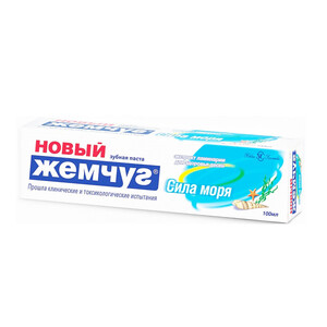 Зубная паста Сила моря Невская Косметика Новый жемчуг 100  мл